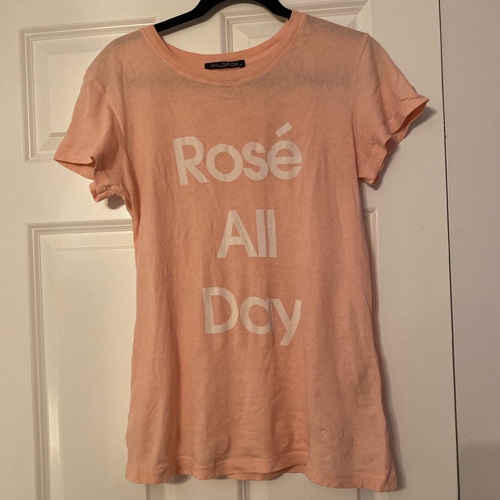 Wildfox Rosé All Day t-shirt